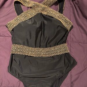 Stylish one piece swimsuit